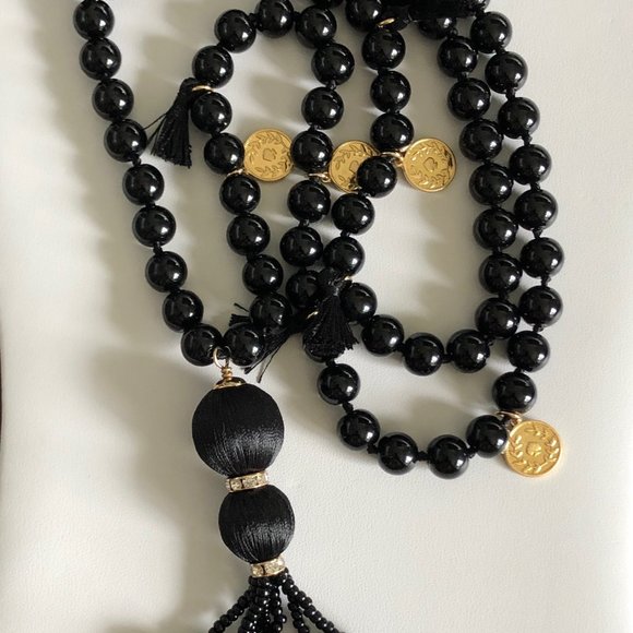 KATE SPADE Pretty Poms Tassel Necklace